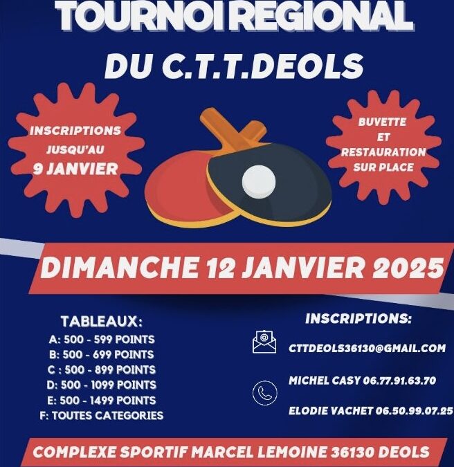 Tournoi régional