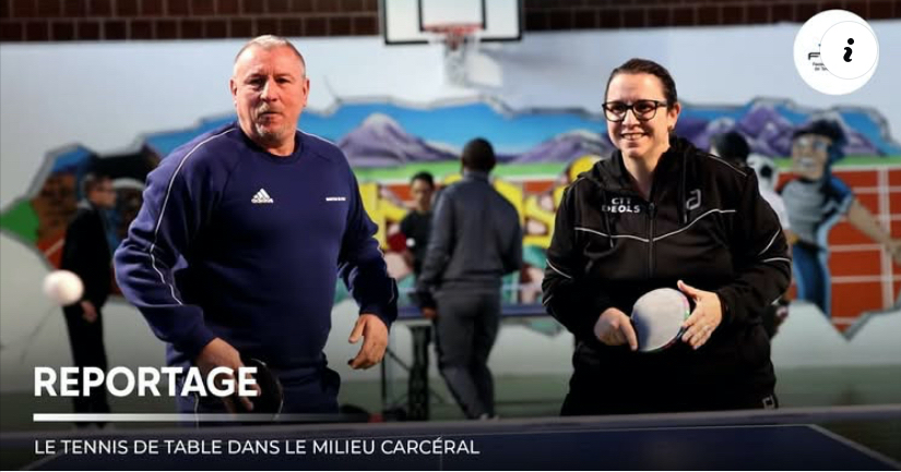 Le Tennis de table dans le milieu carcéral