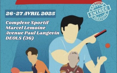 Championnat de France Sourds et Challenge multi-catégories au CTT Déols !